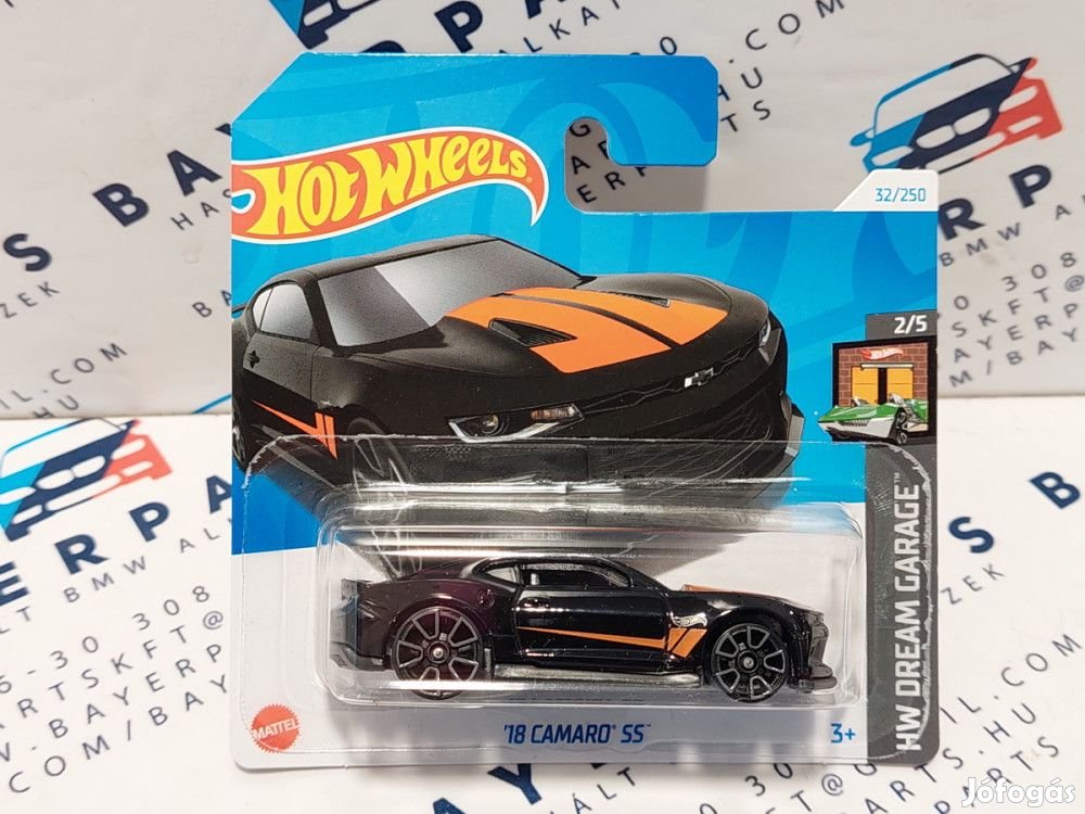 HW Dream Garage - 2024 32/250 - '18 Camaro SS -  Hot Wheels - 1:64