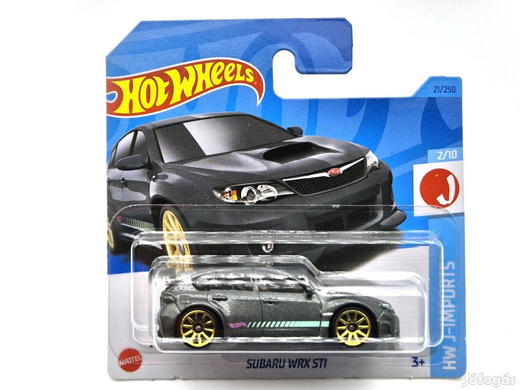 HW J-Imports - 2/10 - Subaru WRX STI -  Hotwheels - 1:64