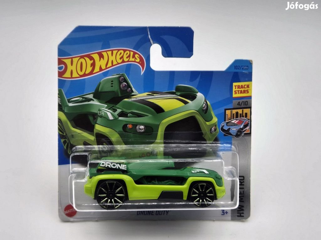 HW Metro - 4/10 - Drone Duty -  Hot Wheels - 1:64