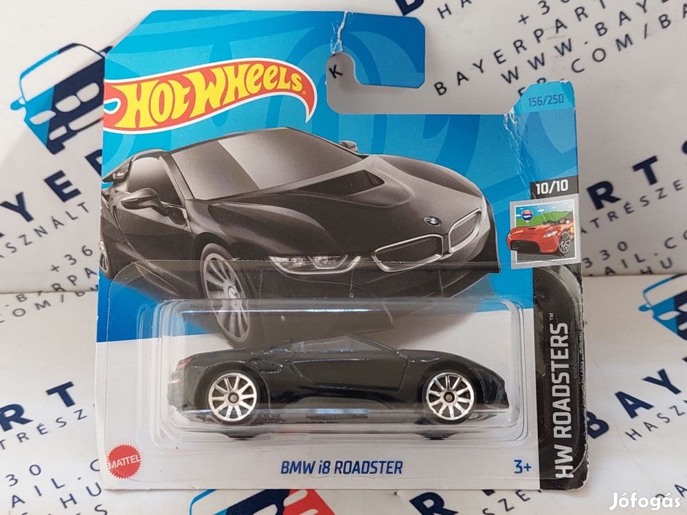HW Roadsters - 10/10 - BMW i8 Roadster -  Hotwheels - 1:64
