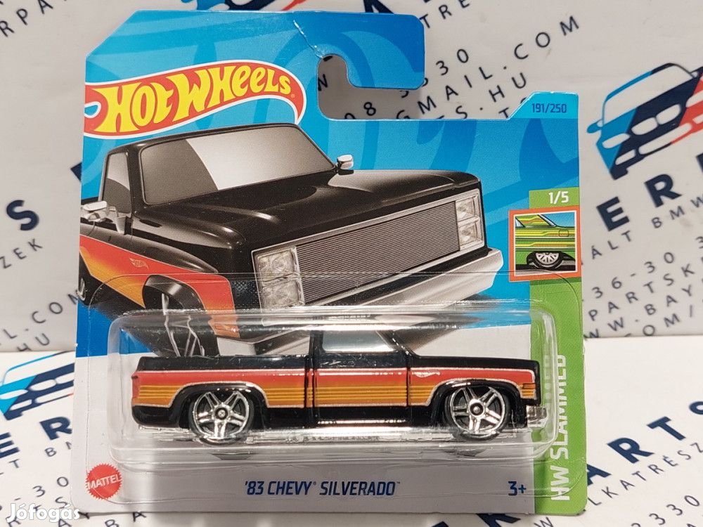 HW Slammed - 1/5 - Chevrolet Chevy Silverado (1983) -  Hotwheels - 1: