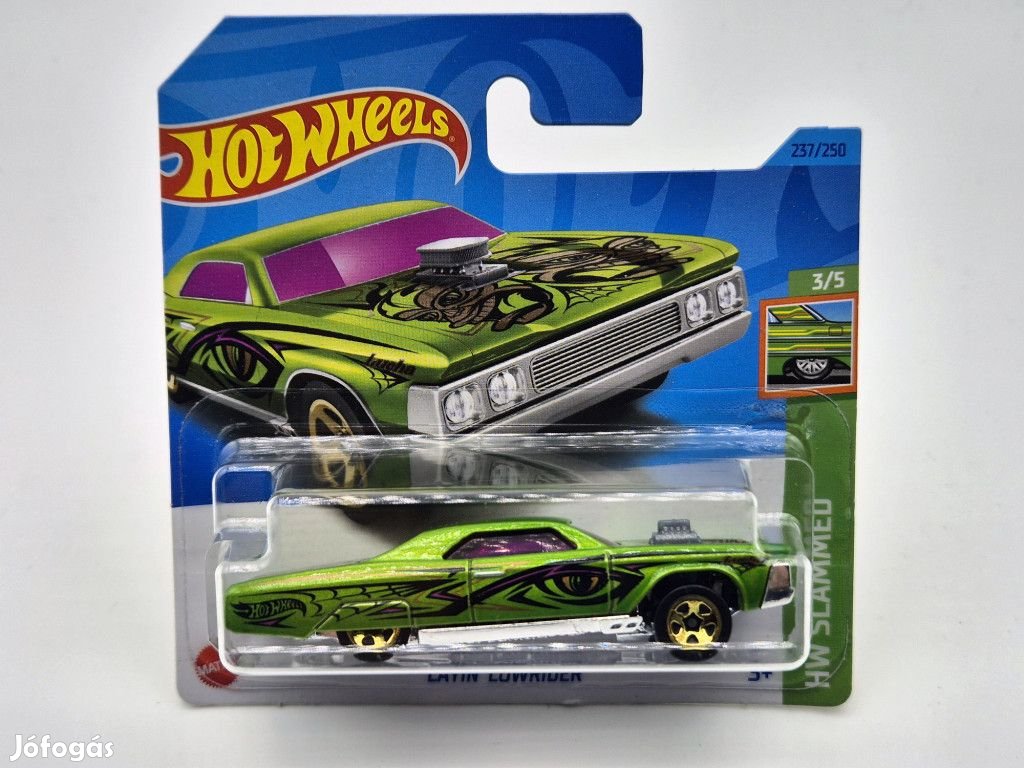 HW Slammed - 3/5 - Layin' Lowrider -  Hotwheels - 1:64