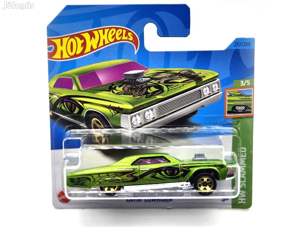 HW Slammed - 3/5 - Layin' Lowrider -  Hotwheels - 1:64