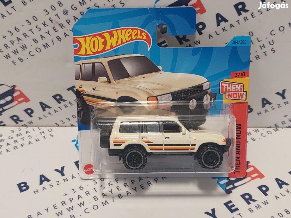 HW Then and now - 3/10 - Toyota Land Cruiser 80 -  Hotwheels - 1:64
