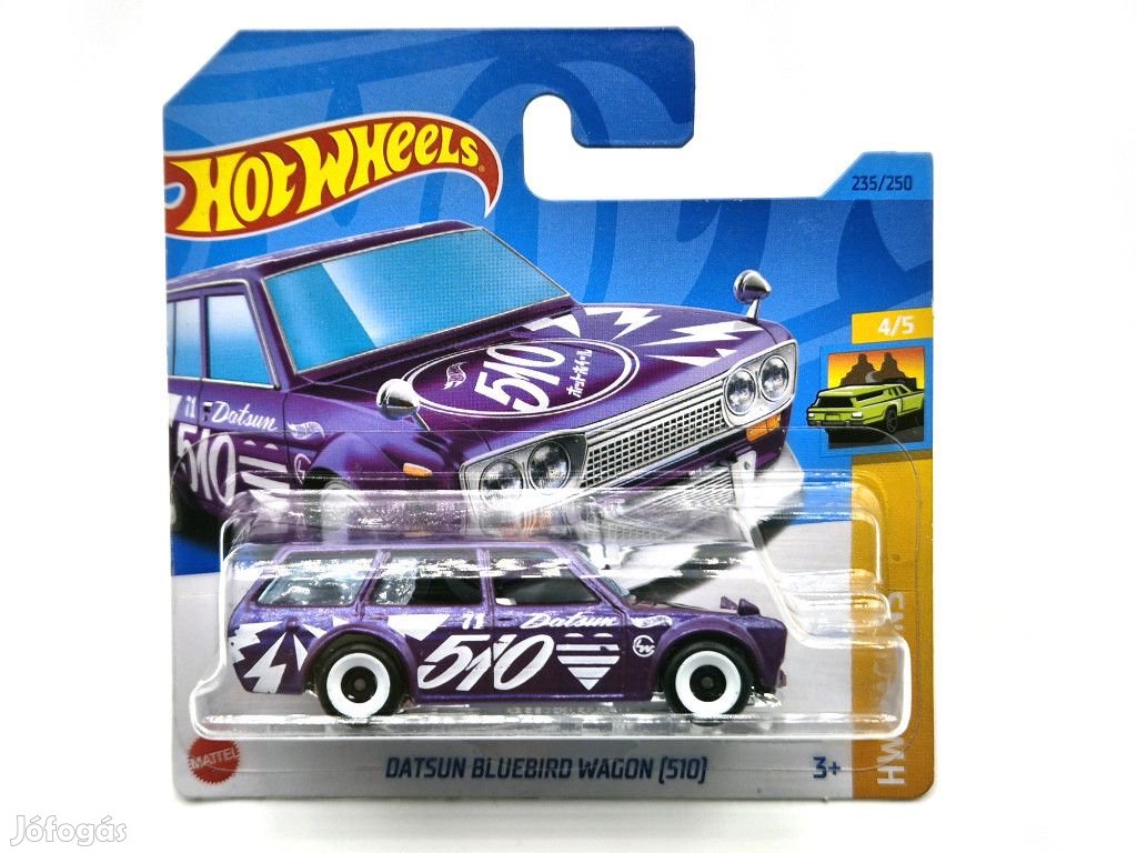 HW Wagons - 2023 235/250 - Datsun Bluebird wagon (510) -  Hot Wheels