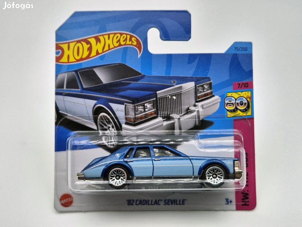 HW: The '80s - 7/10 - Cadillac Seville (1982) -  Hotwheels - 1:64