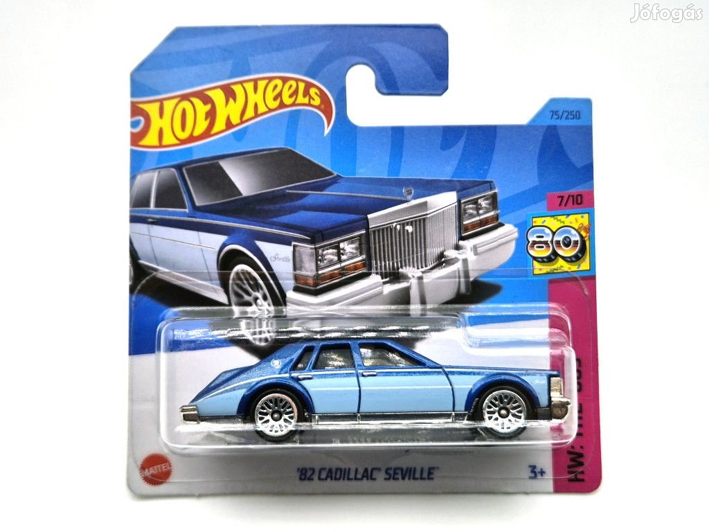 HW: The '80s - 7/10 - Cadillac Seville (1982) -  Hotwheels - 1:64