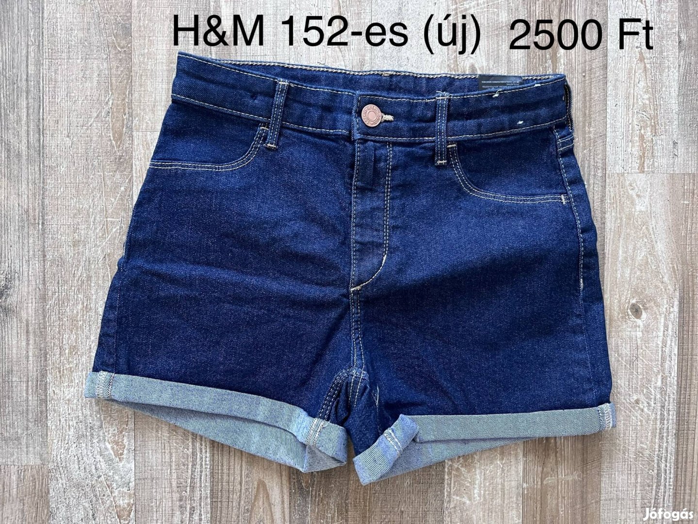 H&M 152-es lány rövidnadrág (új)