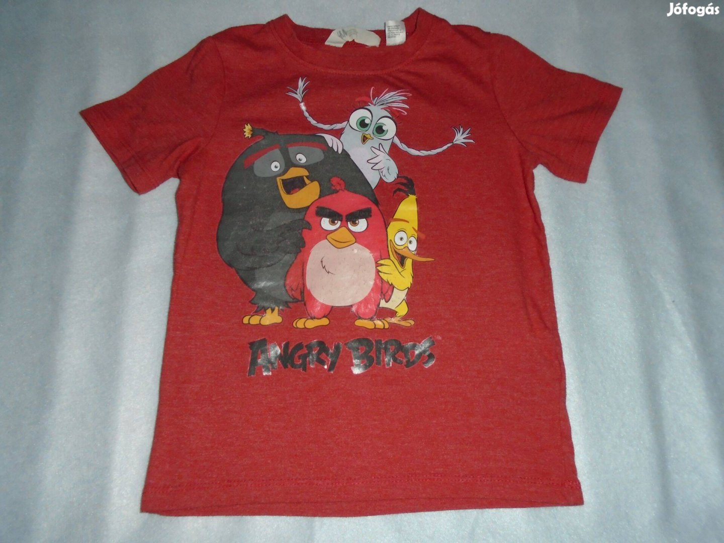 H&M Angry Birds mintás póló 4-6 évesre (méret 110 / 116)