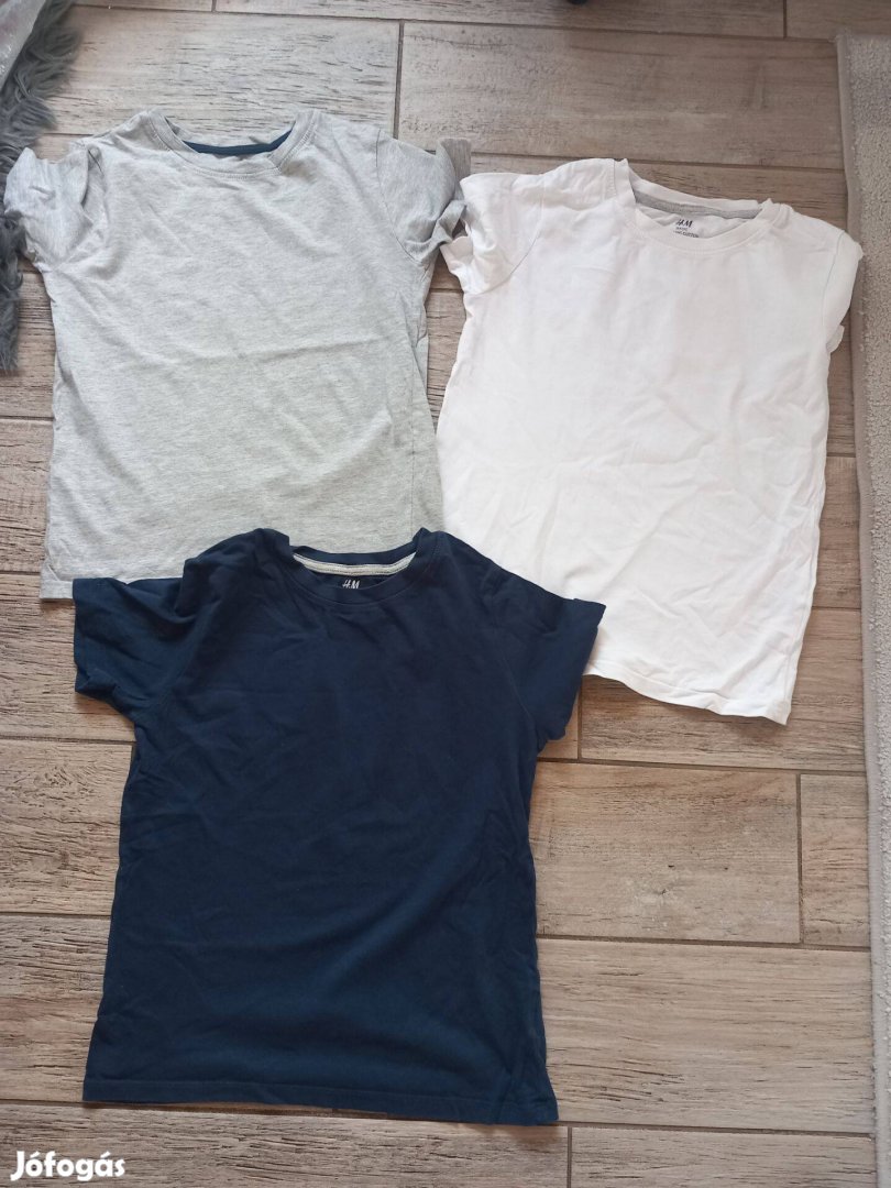 H&M Basic póló szett 134/140 méret