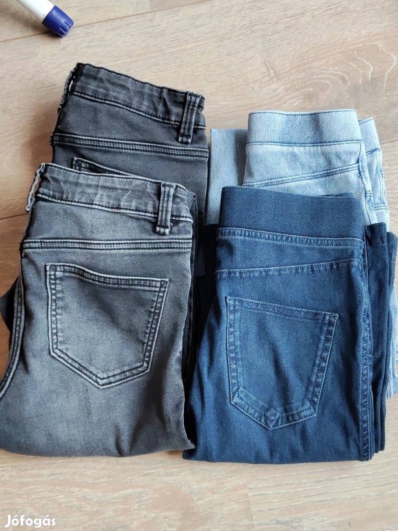 H&M C&A 4db farmer nadrág csomag 140-es 9-10 év