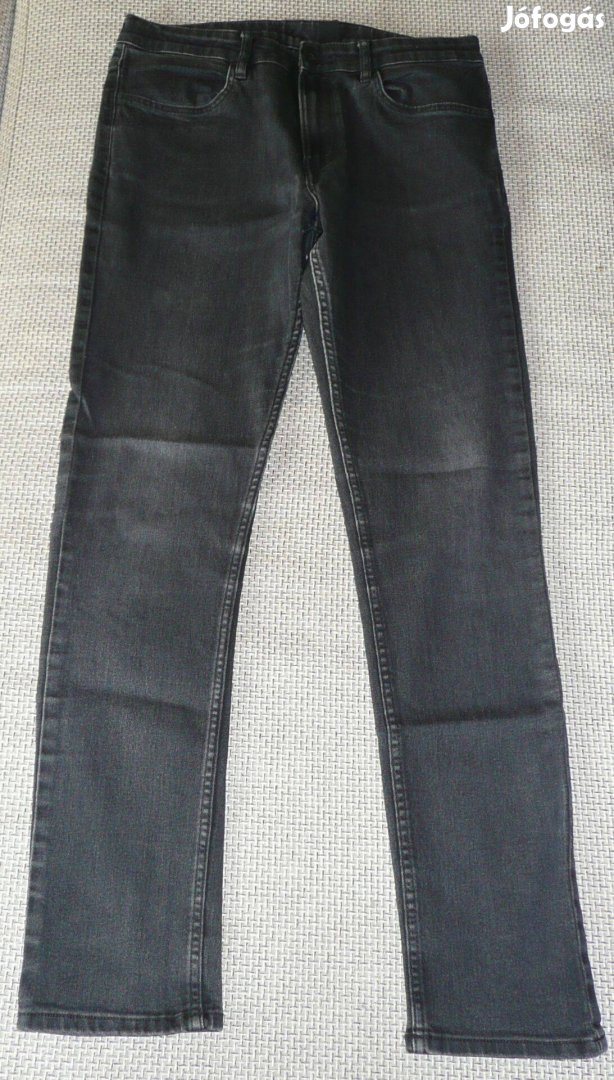 H&M Gyerek Skinny Fit Farmer Fekete