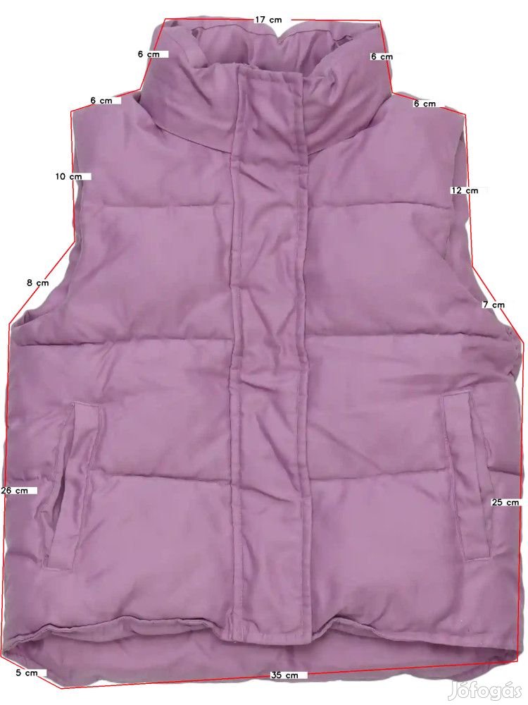 H&M Használt (hibás) Lány Mellény (Méret: 122)
