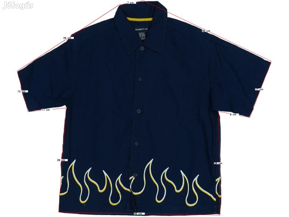 H&M Használt (keveset használt) Fiú Ing (Méret: 134)