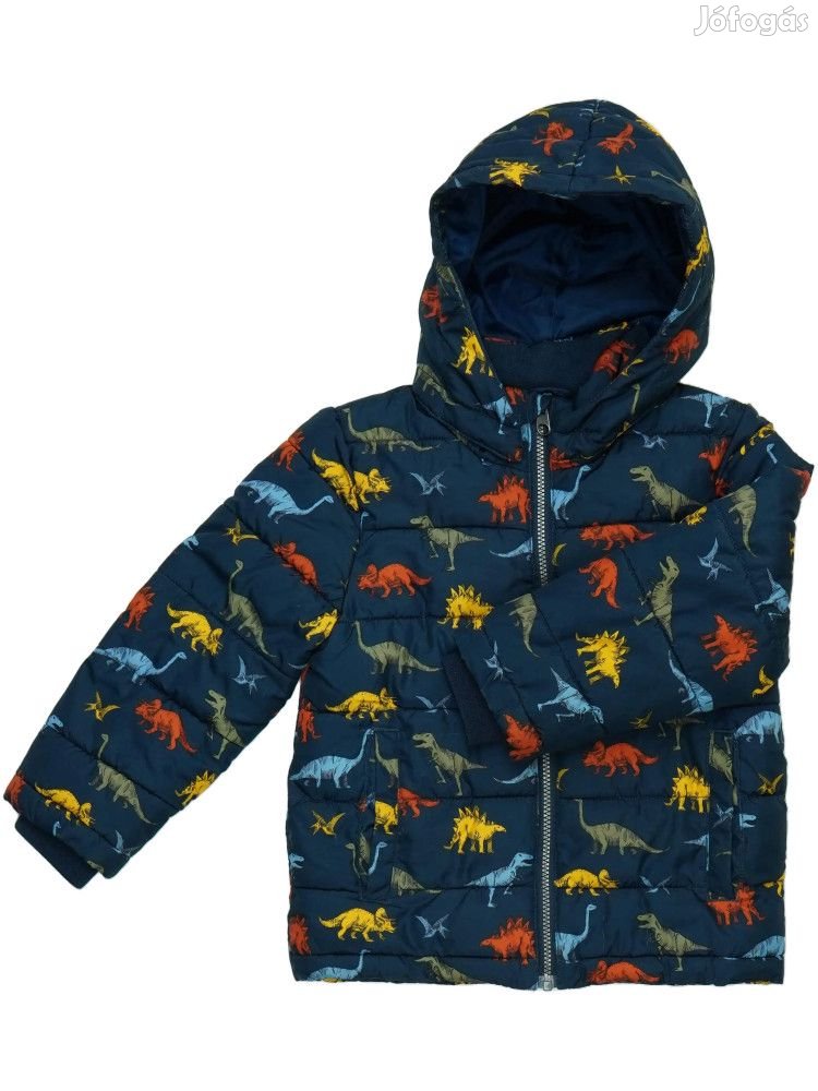 H&M Használt (keveset használt) Fiú Télikabát (Méret: 116)