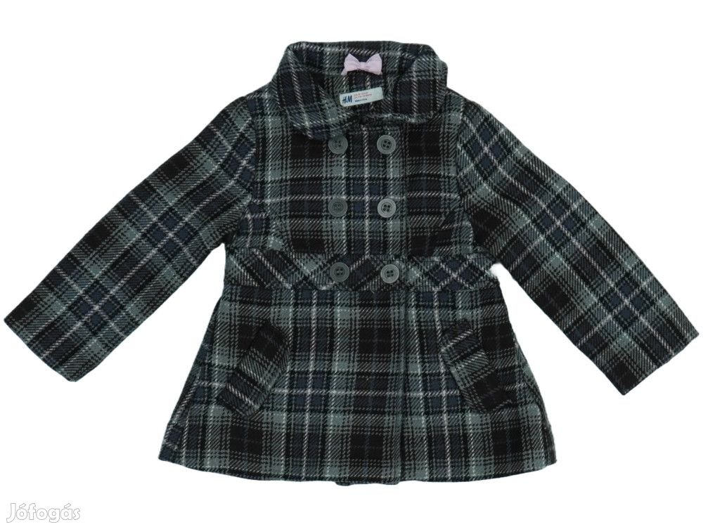 H&M Használt (keveset használt) Lány Átmeneti kabát (Méret: 98)