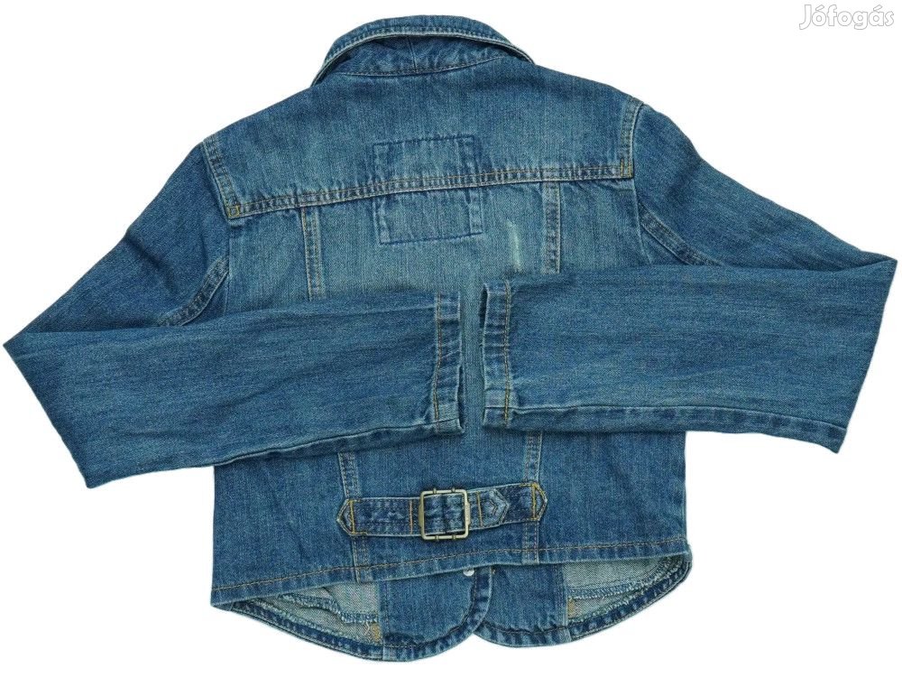 H&M Használt (keveset használt) Lány Farmerdzseki (Méret: 152)