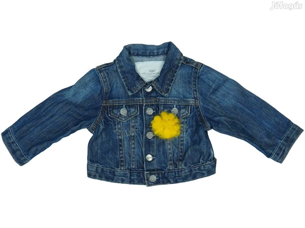 H&M Használt (keveset használt) Lány Farmerdzseki (Méret: 92)