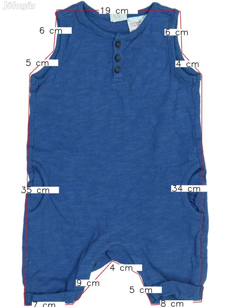H&M Használt (újszerű) Fiú Kantáros hosszú / rövidnadrág (Méret: 46)