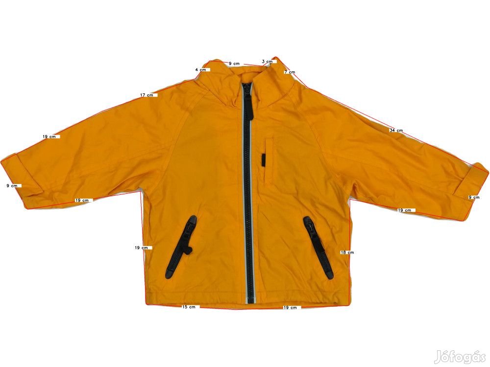 H&M Használt (újszerű) Fiú Széldzseki (Méret: 86)