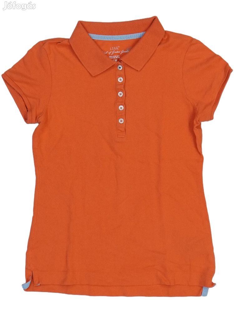 H&M Használt (újszerű) Lány Galléros póló (Méret: 158)