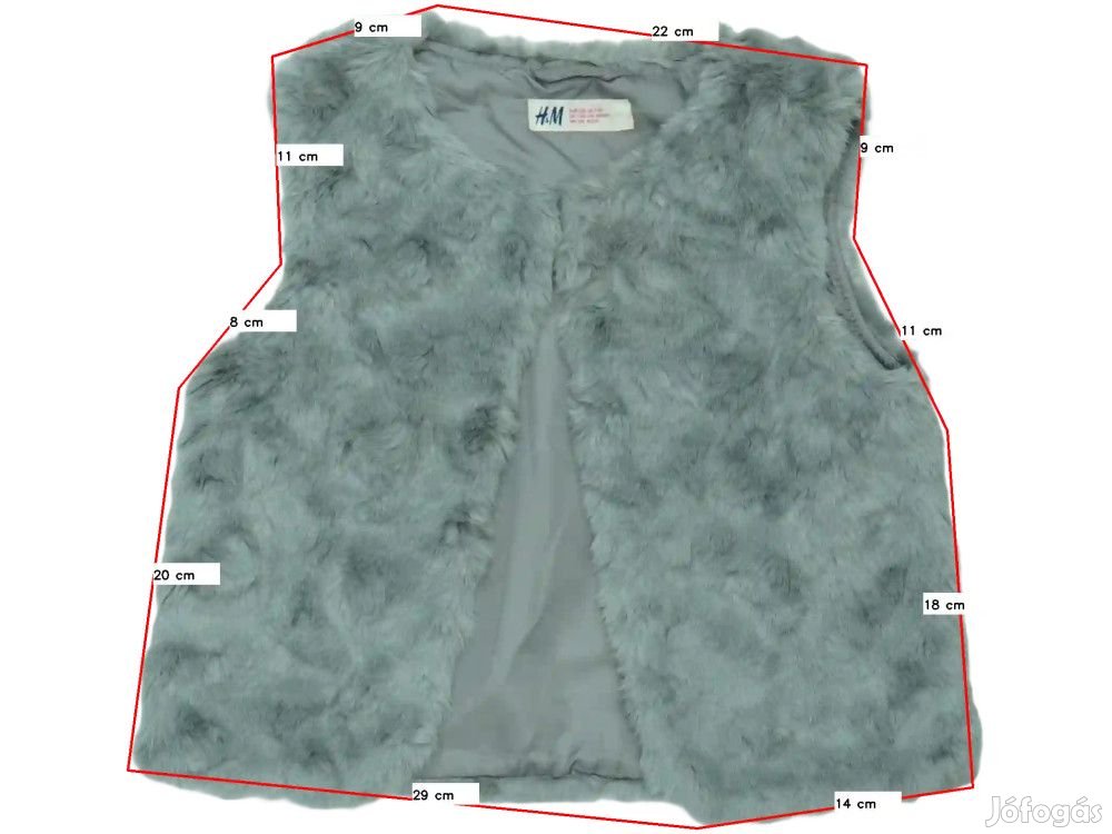 H&M Használt (újszerű) Lány Mellény (Méret: 128)