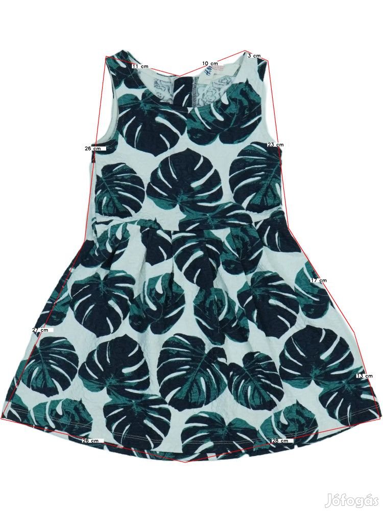 H&M Használt (újszerű) Lány Ruha (Méret: 104)