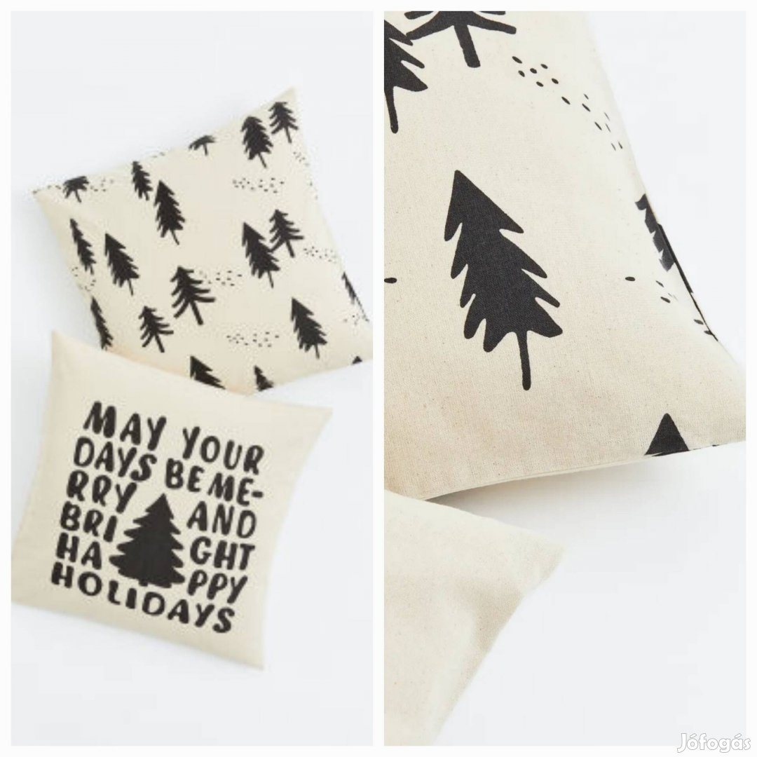 H&M Home fenyő ? mintás díszpárna huzatok eladók