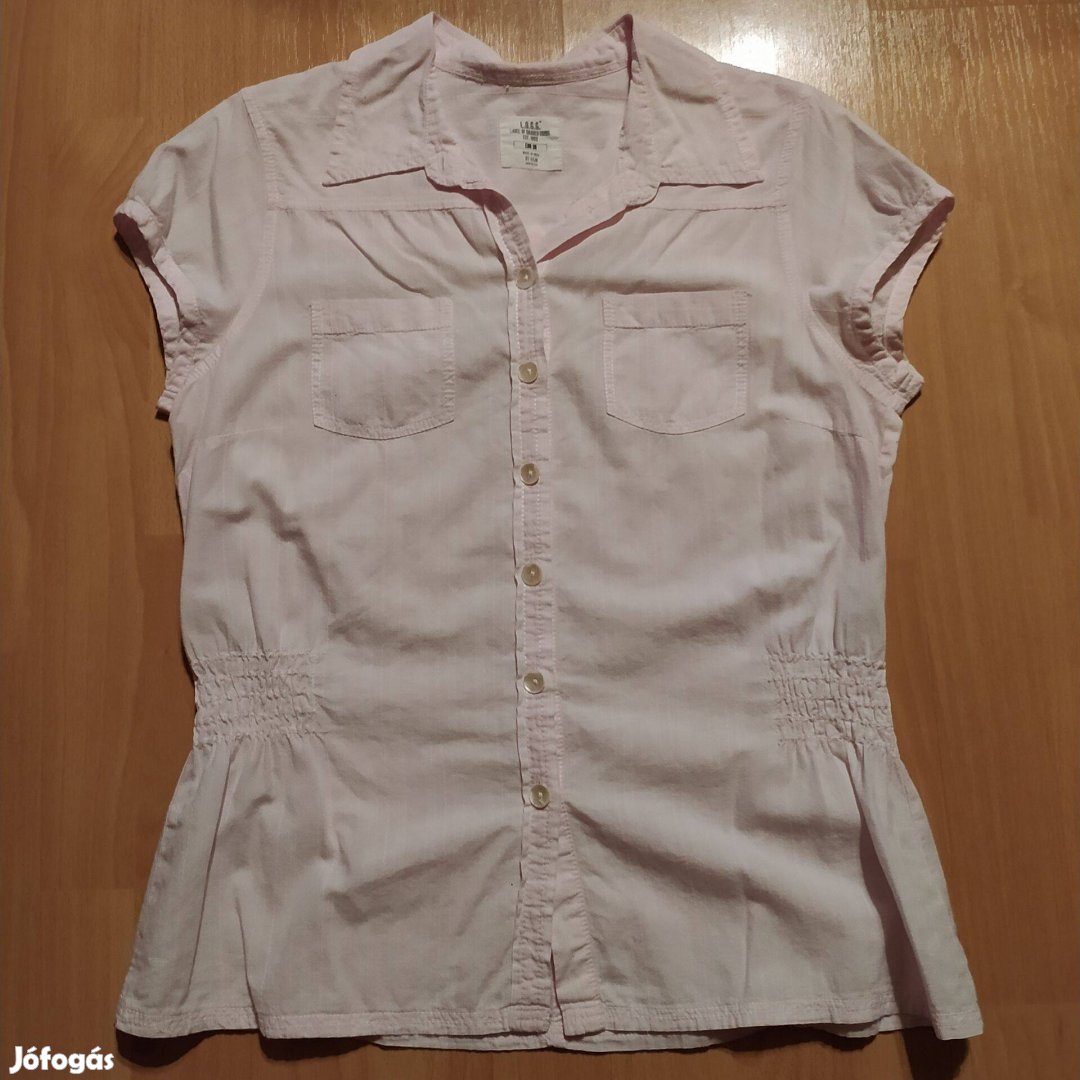 H&M Logg halvány rózsaszín női ing felső 38