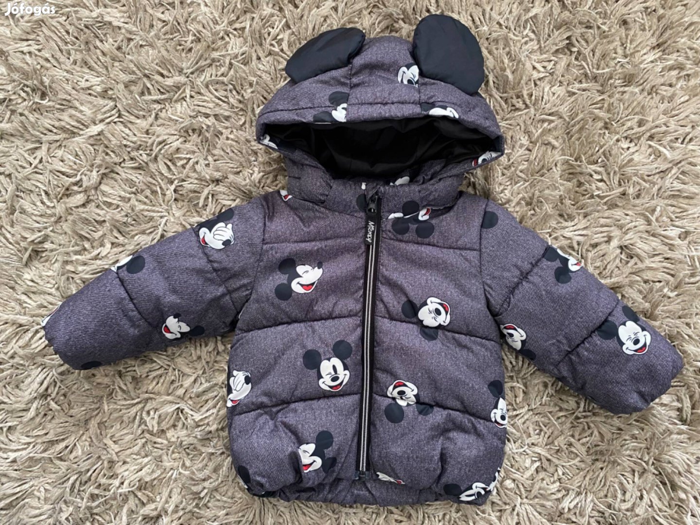 H&M Mickey egeres baba kabát 74-es méret!