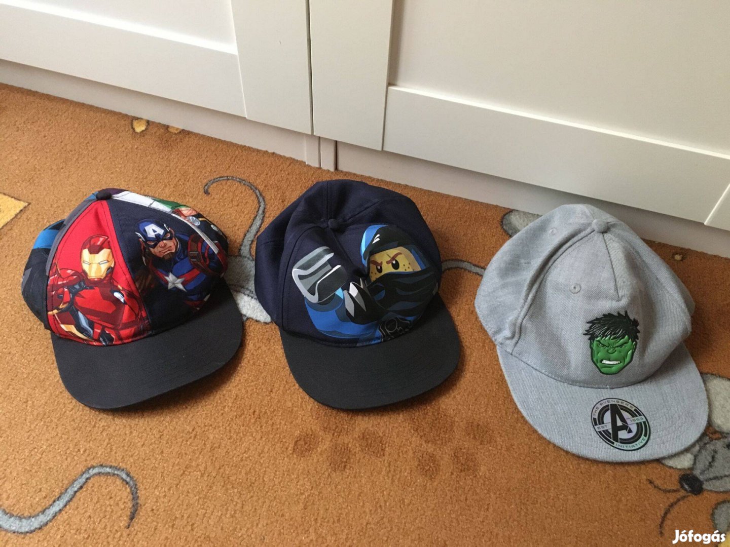 H&M Ninjago Hulk Avengers baseball sapkák!