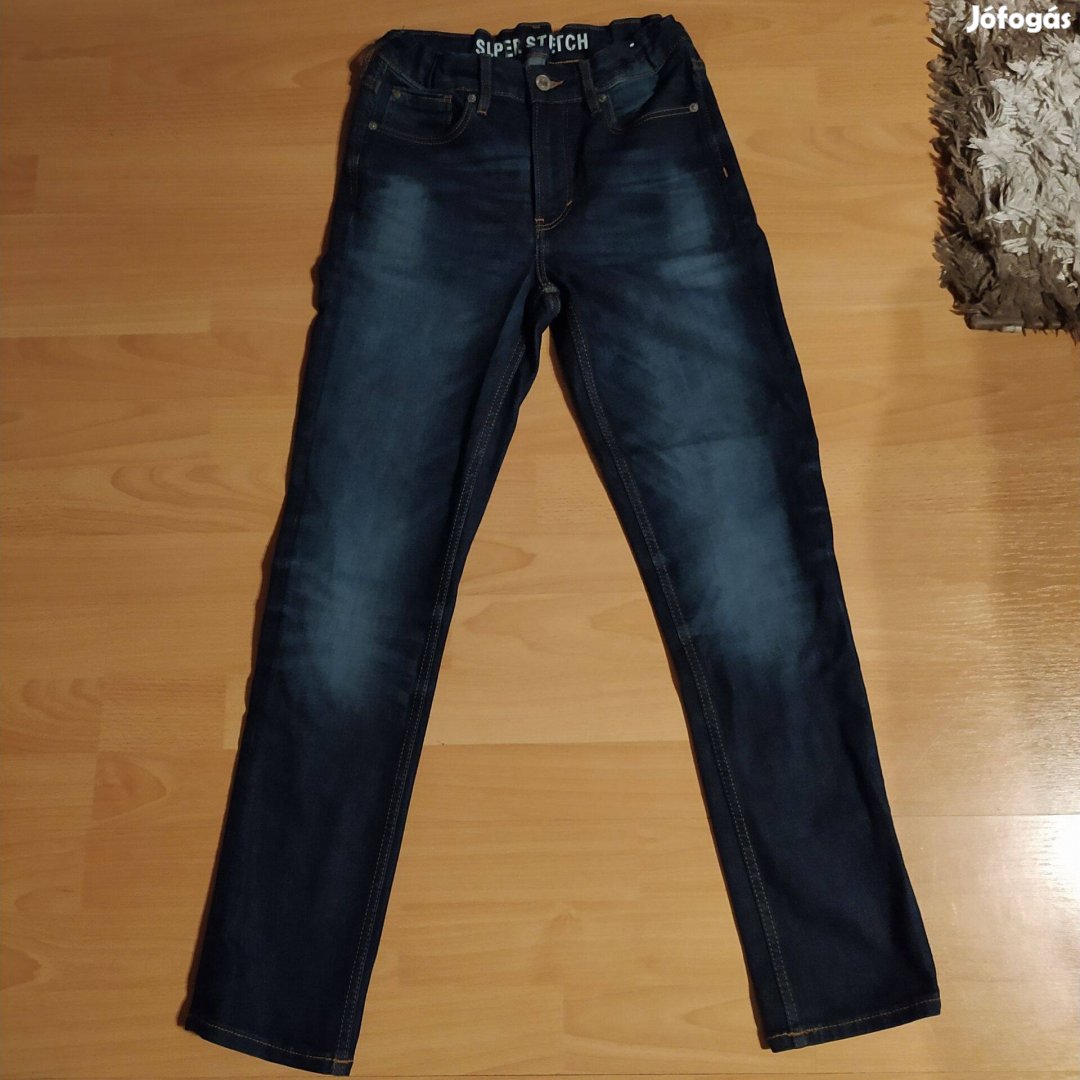 H&M Skinny fit Super stretch kék farmernadrág 12-13 év 158