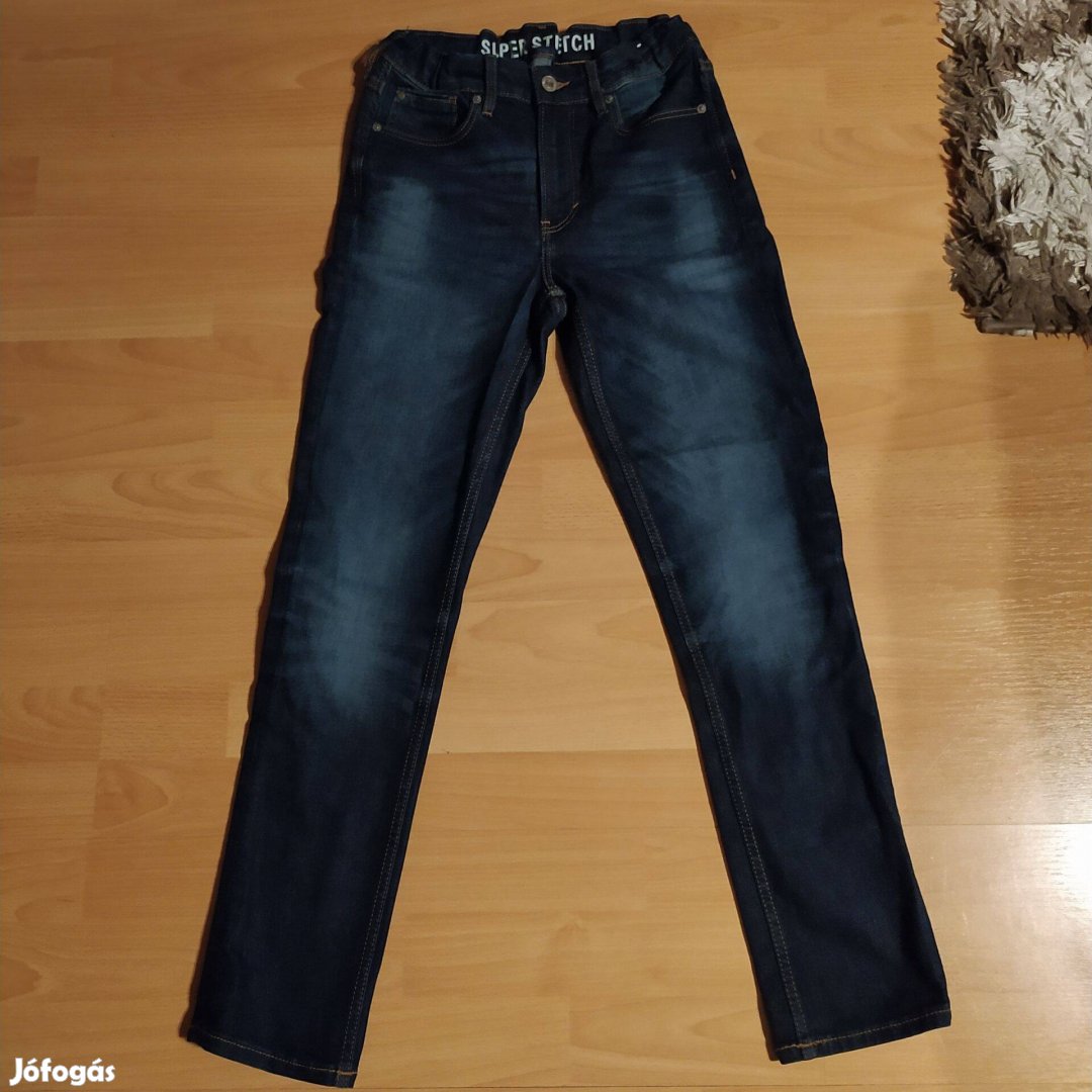 H&M Skinny fit Super stretch kék farmernadrág 12-13 év 158