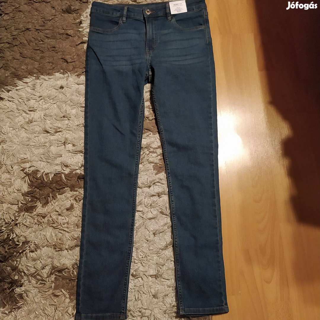 H&M Skinny fit rugalmas farmernadrág 12-13 év 158 Új, címkés