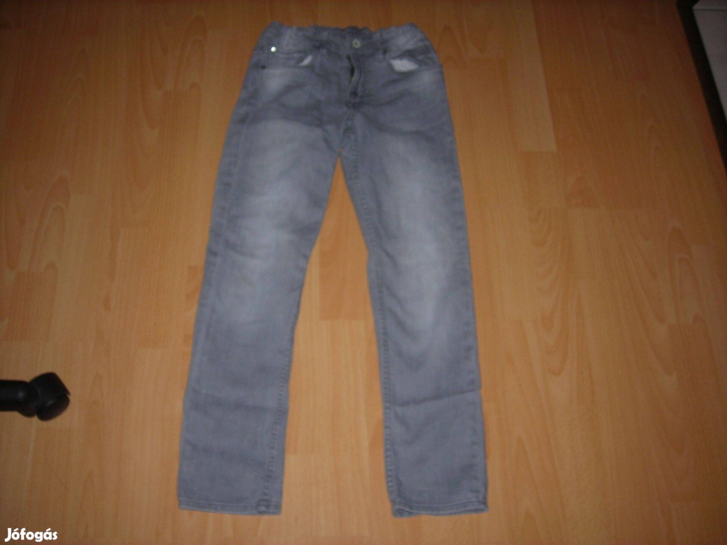 H&M Skinny fit szürke rugalmas farmernadrág 10-11 év 146