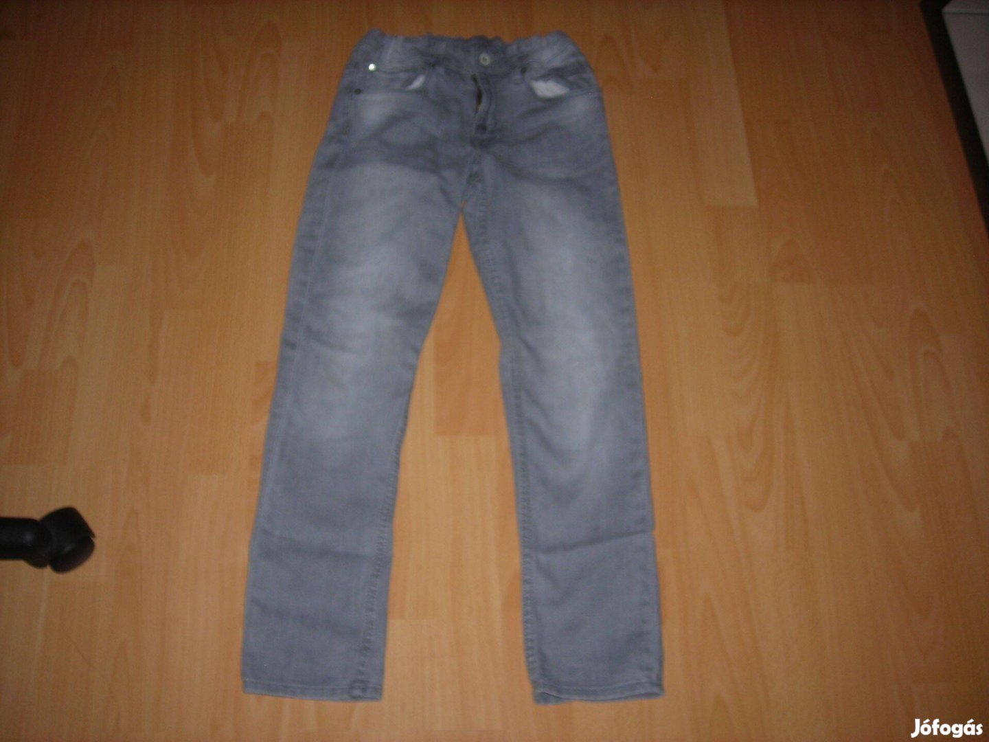 H&M Skinny fit szürke rugalmas farmernadrág 10-11 év 146