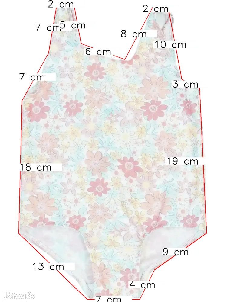 H&M Új (címke nélküli) Lány Fürdőruha (Méret: 92)