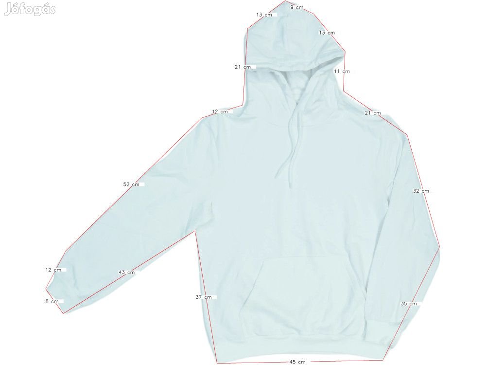 H&M Új (címkés) Férfi Kapucnis pulóver (M)