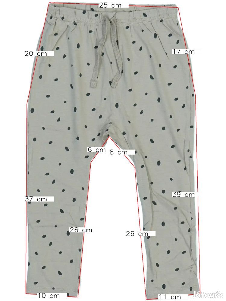 H&M Új (címkés) Fiú Baby nadrág (Méret: 104)