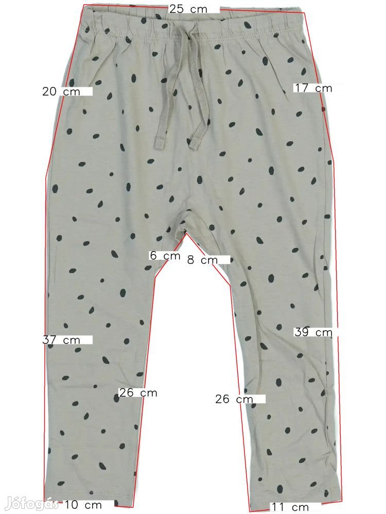 H&M Új (címkés) Fiú Baby nadrág (Méret: 104)