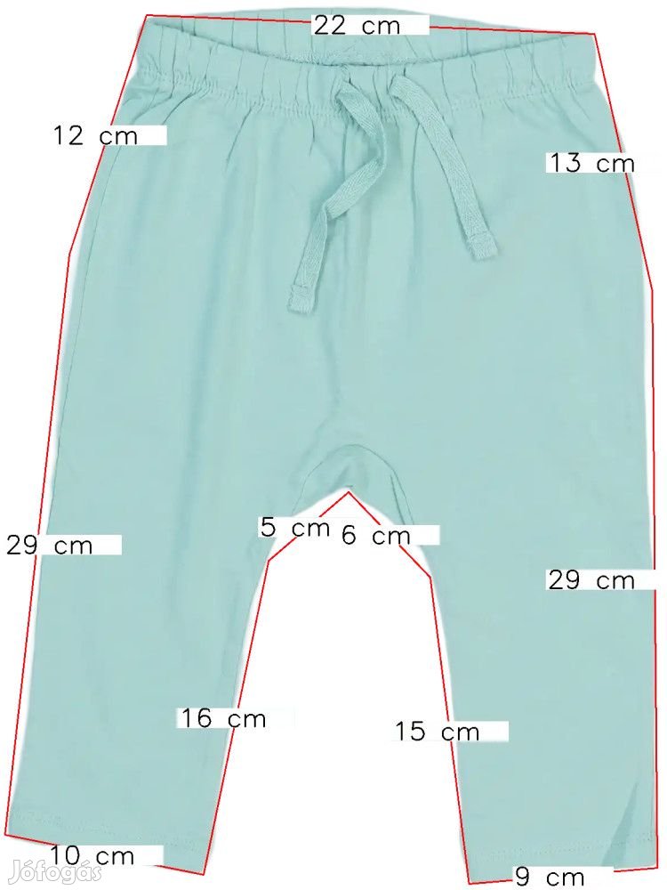 H&M Új (címkés) Fiú Baby nadrág (Méret: 80)