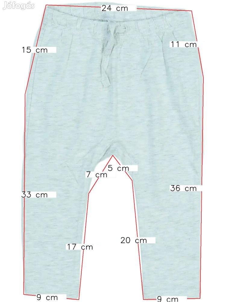 H&M Új (címkés) Fiú Baby nadrág (Méret: 86)