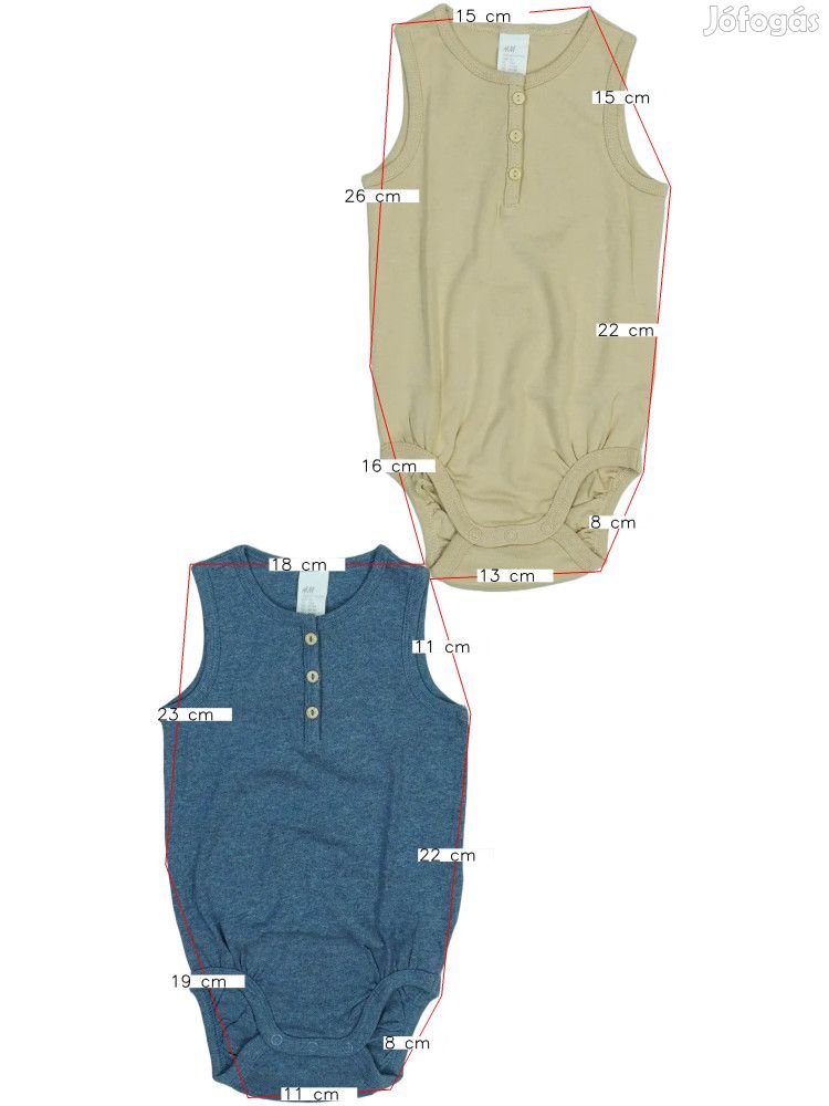 H&M Új (címkés) Fiú Csomag - Body (Méret: 80)