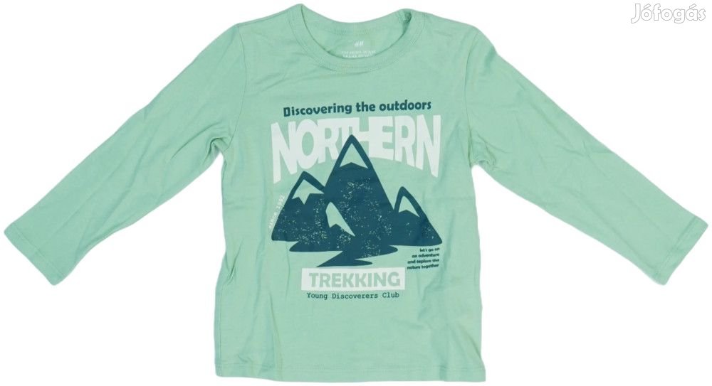 H&M Új (címkés) Fiú Hosszú ujjú felső (Méret: 104)