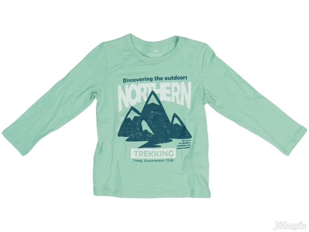 H&M Új (címkés) Fiú Hosszú ujjú felső (Méret: 104)