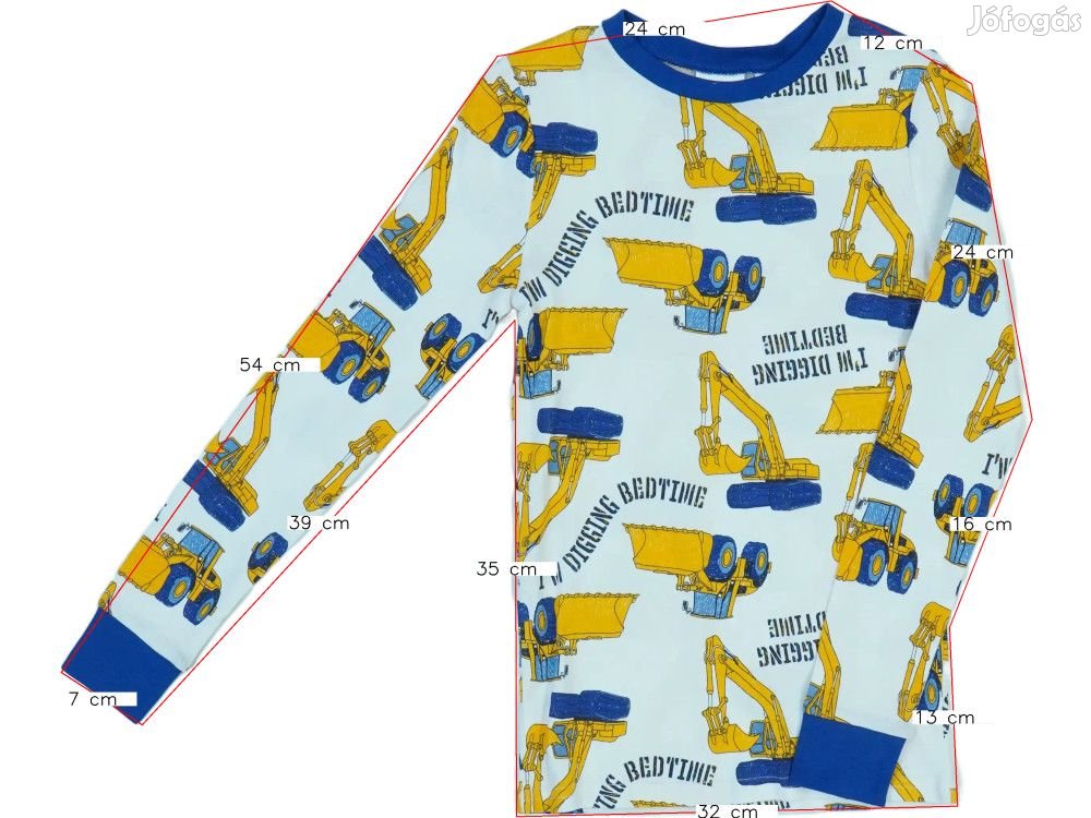 H&M Új (címkés) Fiú Hosszú ujjú felső (Méret: 140)