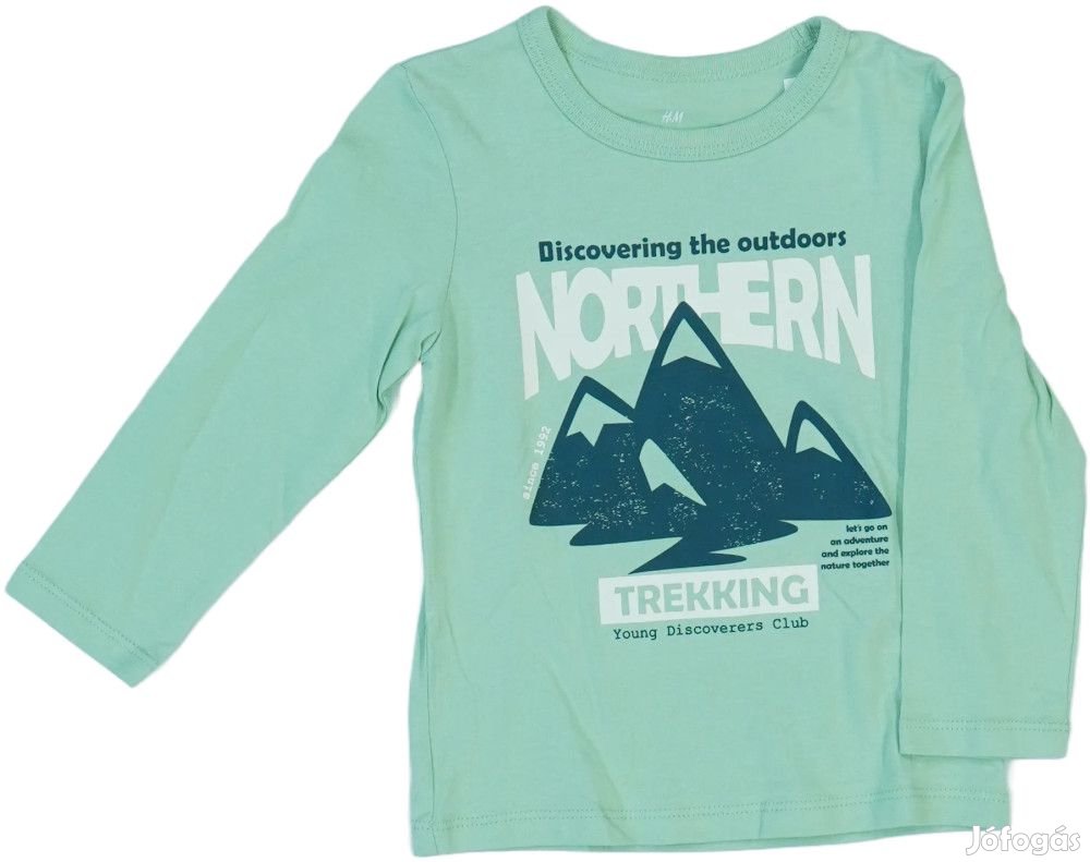H&M Új (címkés) Fiú Hosszú ujjú felső (Méret: 92)