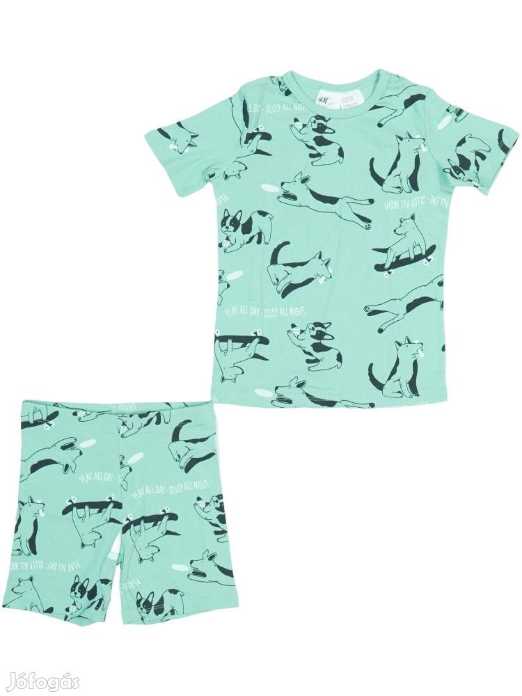 H&M Új (címkés) Fiú Pizsama (Méret: 128)
