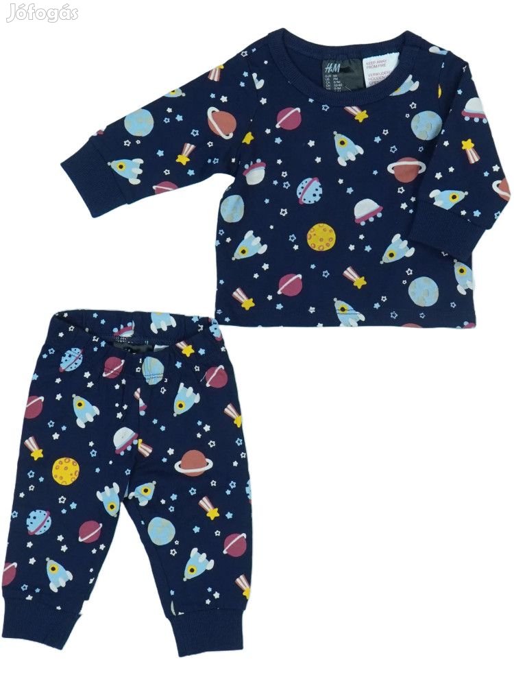 H&M Új (címkés) Fiú Pizsama (Méret: 50)
