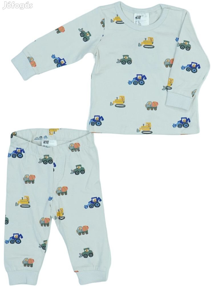 H&M Új (címkés) Fiú Pizsama (Méret: 62)